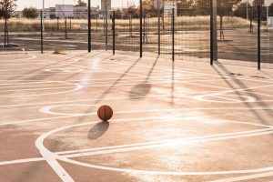 cancha de baloncesto